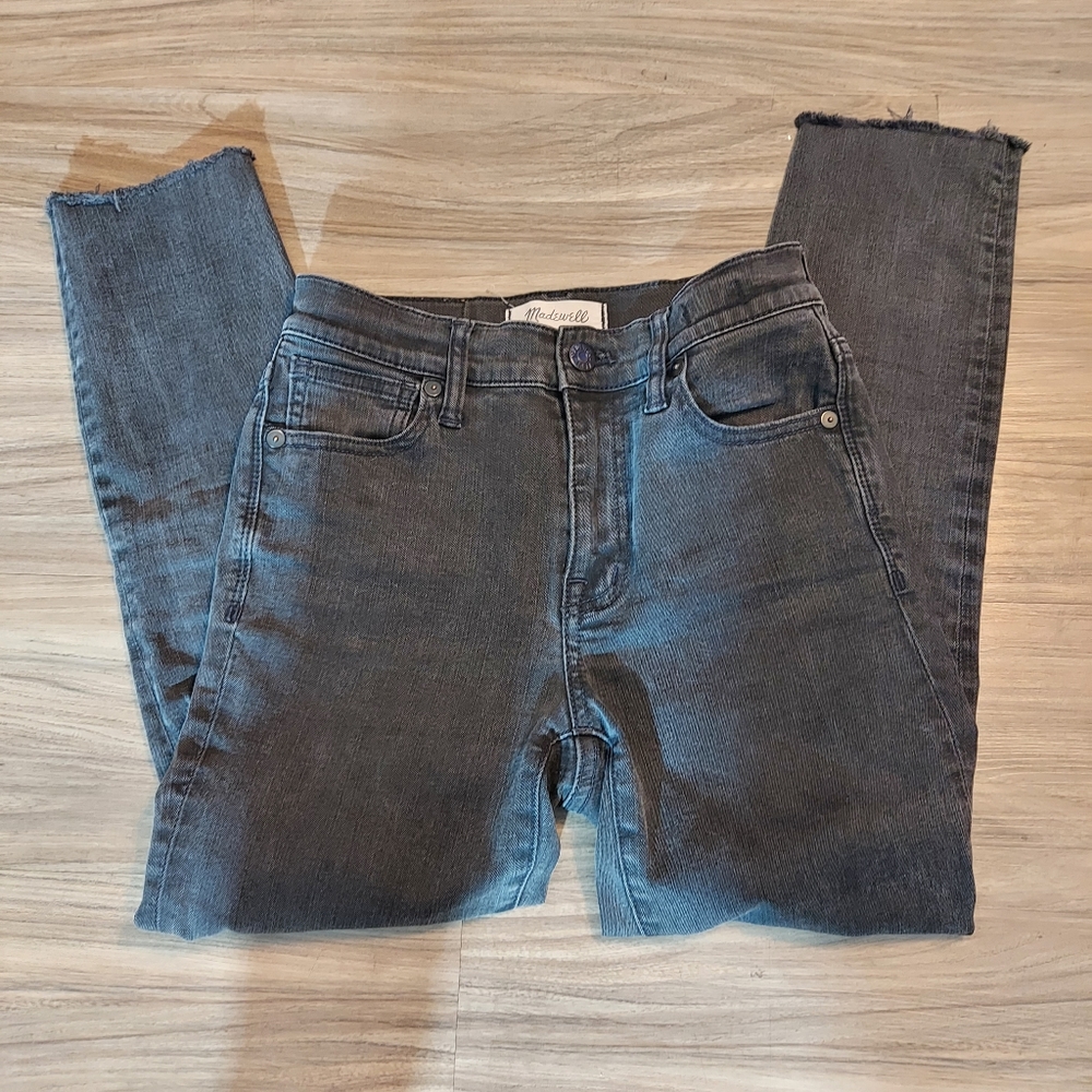 Madewell 9" high riser skinny skinny jeans